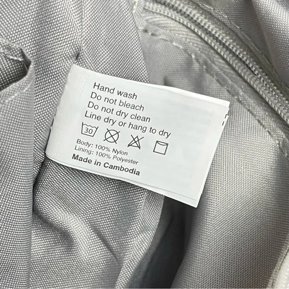 Baggallini Navy Nylon Practical Adjustable Crossbody Town Bagg - Picture 14 of 14